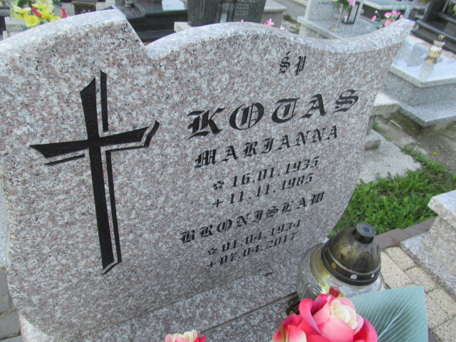 Bronisław Kotas 1934 Wyry - Grobonet - Wyszukiwarka osób pochowanych