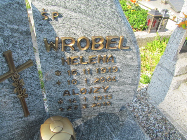 Helena Wróbel 1919 Wyry - Grobonet - Wyszukiwarka osób pochowanych