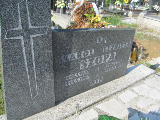 Elżbieta Szopa 1914 Wyry - Grobonet - Wyszukiwarka osób pochowanych