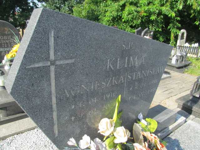 Agnieszka Klima 1910 Wyry - Grobonet - Wyszukiwarka osób pochowanych