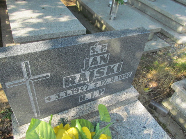 Jan Rajski 1947 Wyry - Grobonet - Wyszukiwarka osób pochowanych