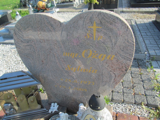 Sylwia Ożga 1975 Wyry - Grobonet - Wyszukiwarka osób pochowanych